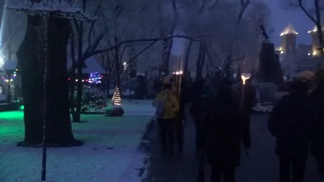 КАМЕНСК-ШАХТИНСКИЙ, ХУТОР СТАРАЯ  ПАРК ЛОГА. РОЖДЕСТВО. 7 ЯНВАРЯ 2020 ГОД