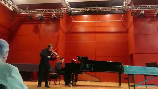 N. Paganini - Sonata a violino principale Stefan Besan violin Leonid Dorfman piano