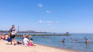 МАРИУПОЛЬ Алые Паруса Начало собралось масса народа на море🏖️  23.06.24#россия#мариуполь