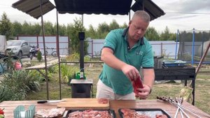 СОЧНЫЙ ШАШЛЫК ИЗ ГОВЯДИНЫ! #ШАШЛЫК НА УГЛЯХ ?