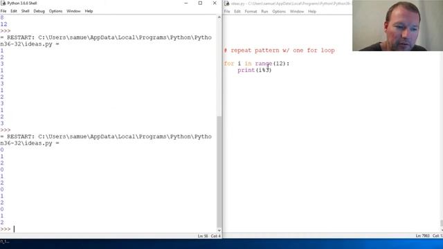 Python Basics Tutorial Repeat Pattern With One For Loop