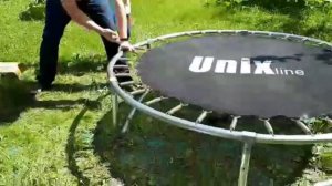 БАТУТ UNIXLINE /КАК СОБРАТЬ БАТУТ. РАЗВЛЕЧЕНИЕ ДЛЯ ДАЧИ