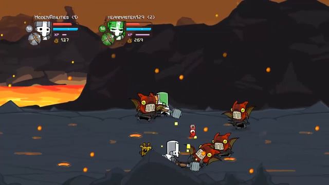 Castle Crashers Co-Op! Episode 5 - BEWARE THE SOCK DRAGON смотреть онлайн