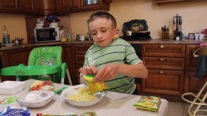 Пицца из доширака / Крошка картошка своими руками / Лайвхаки с едой