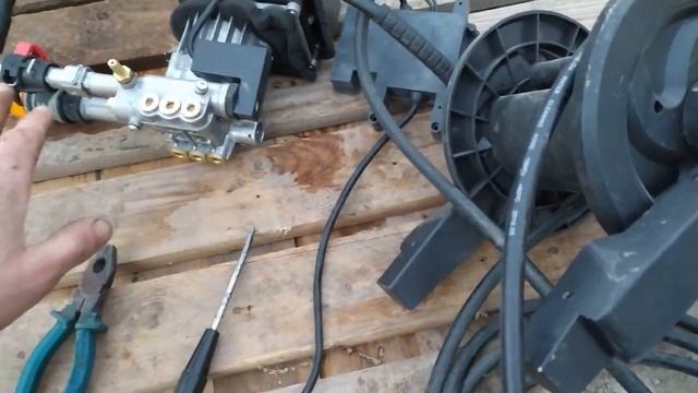 Опять рывки в работе мойки Интертул DT-1507 причина банально проста... смотреть онлайн