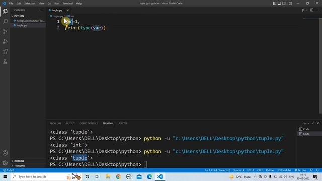 Python Tuples | Learn Coding