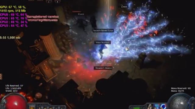Path of exile Real Fakener CoC (Just like using a Mjolner!!!!! ) смотреть онлайн