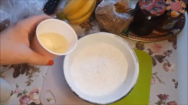 ✅ТЕСТО НА КИПЯТКЕ✅ ГОТОВЛЮ ПОСТНЫЙ ГАЛЕТ С ЯБЛОКАМИ БЕЗ ЯИЦ