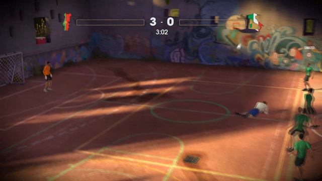 FIFA Street 3 - Portugal vs Italy - Gameplay XBOX 360 HD [Xenia] смотреть онлайн