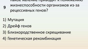Б9 32 Элементарные эволюционные факторы