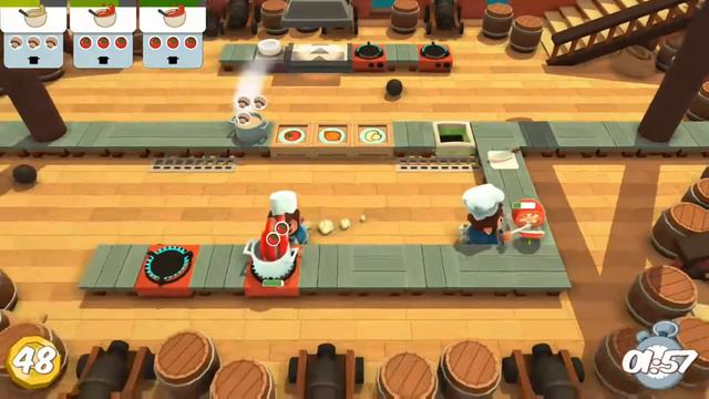 Overcooked: 6-1 3 stars Solo смотреть онлайн