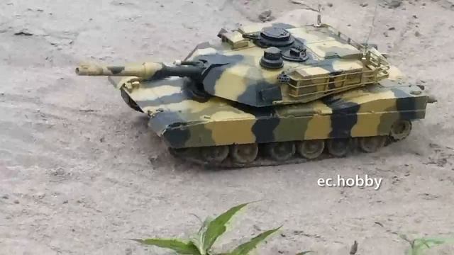 Radio Control M1A2 Abrams RC Battle Tank Military Vehicles Airsoft Shoot BB смотреть онлайн