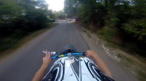Стант на Хонда дио/Stunt on Honda Dio