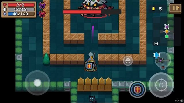 Очень мощная снайперка и она творит чудеса! ★ Мобильная игра Soul Knight ★ Соул кнайт смотреть онлайн