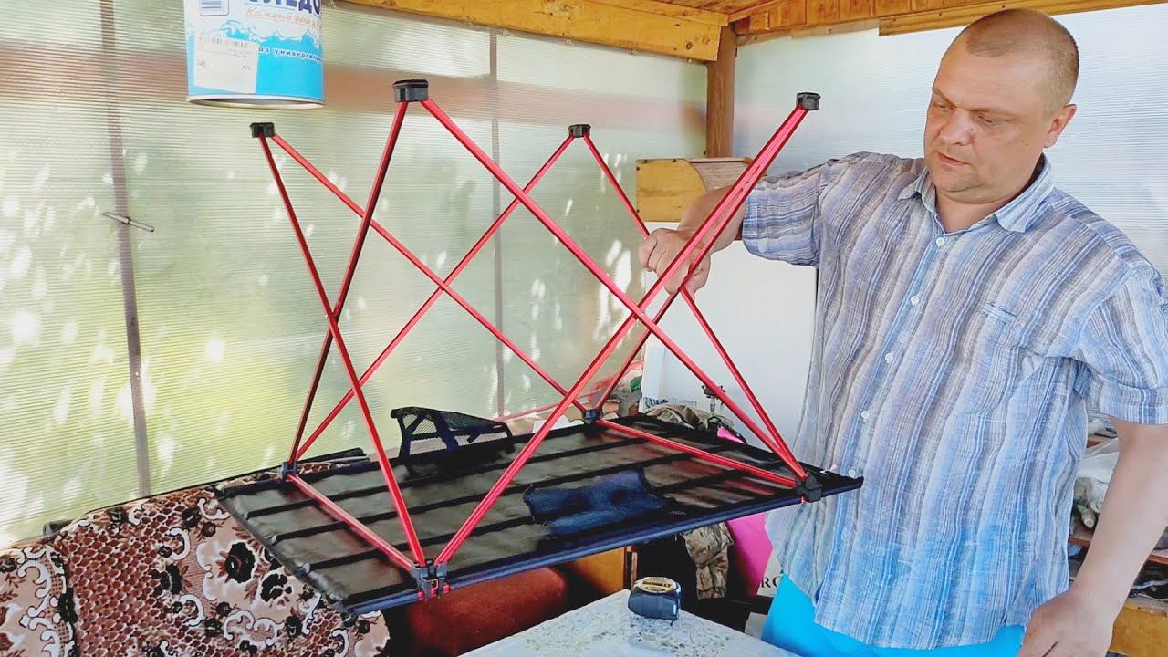 Столик для рыбалки и кемпинга с AliExpress смотреть онлайн