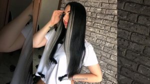 ‼️Цветные пряди у лица — главный тренд 2021-2022‼️