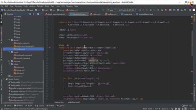 Android tutorial (2020) - 59 - Delete Multi Items from RecyclerView By Contextual Action Mode ( 2 ) смотреть онлайн