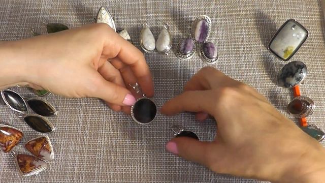 УКРАШЕНИЯ В СЕРЕБРЕ . СОКОЛИНЫЙ ГЛАЗ,ФЛЮОРИТ,ВИОЛАН,РАУХТОПАЗ,ОБСИДИАН,ХРОМ ОПАЛ,КАХОЛОНГ,ЗМЕЕВИК..