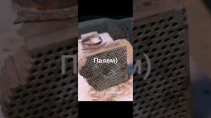 История изготовления кольца из нейзильбера. Камень лабрадор. Ручная работа.