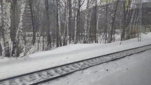 (КИ) Аэроэкспресс Ласточка ЭС2Г-103. Киевский вокзал - Аэропорт Внуково