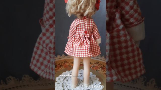 редкая кукла СССР Таня фабрики игрушек 8 марта.