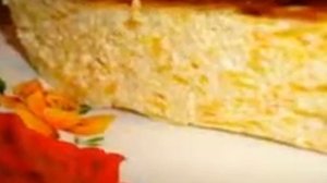 Пудинг из тыквы с творогом