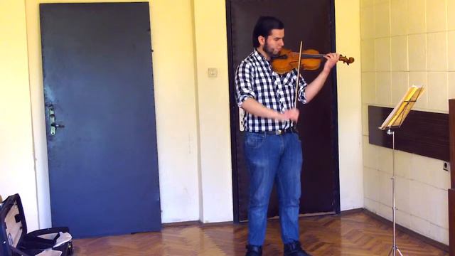J. S. Bach - Gigue from Violin partita No.3 - Georgi Ivanov - violin 432Hz PF смотреть онлайн