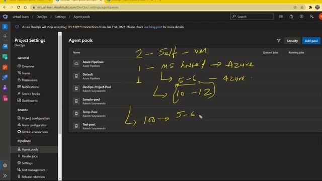 Azure DevOps Agent pools | DevOps Agent pool configuration смотреть онлайн