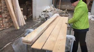 Широкая вагонка из лиственницы 145х14 сорт "В"