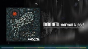 Doom Metal Drum Track / Witchcraft Style / 110 bpm