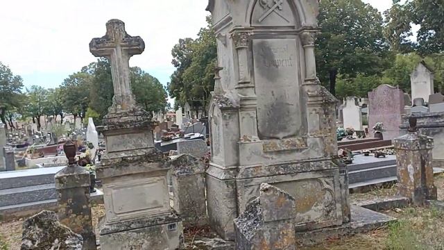 Франция, старая часть кладбища города Ла Рошель ⛪