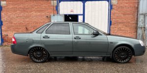 r17 легендарные диски на приору alpina + triangle 205/40