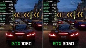 GTX 1060 vs RTX 3050 - Test in 10 Games