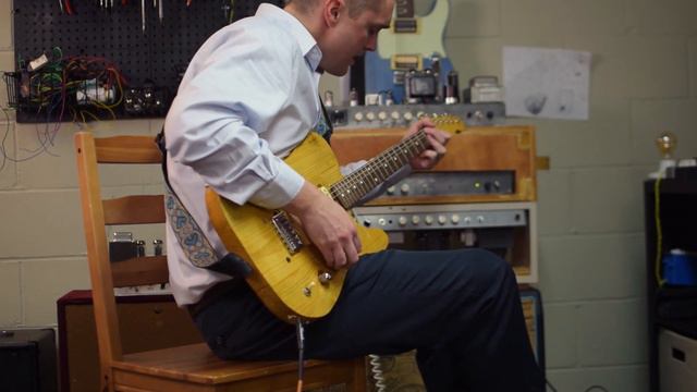 Slow Blues Jam - Tele into a Blackface Fender | Looper Guitar Improv смотреть онлайн