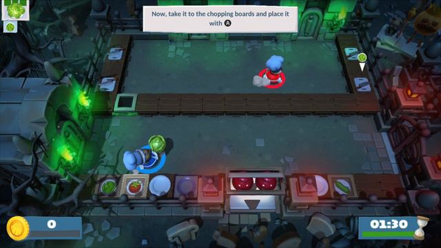 yuzu - Overcooked! 2 GAMEPLAY on emulater (4 player) смотреть онлайн