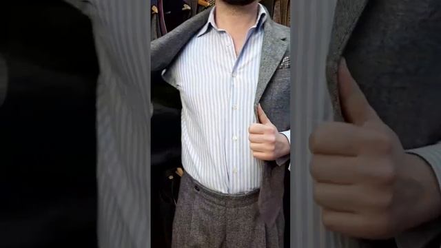 Твидовый серый мужской жилет смотреть онлайн