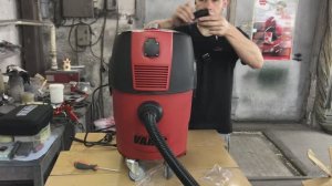 Пылесос для гаража и малярки Varis ST300 с АВТОМАТИЧЕСКОЙ очисткой фильтра