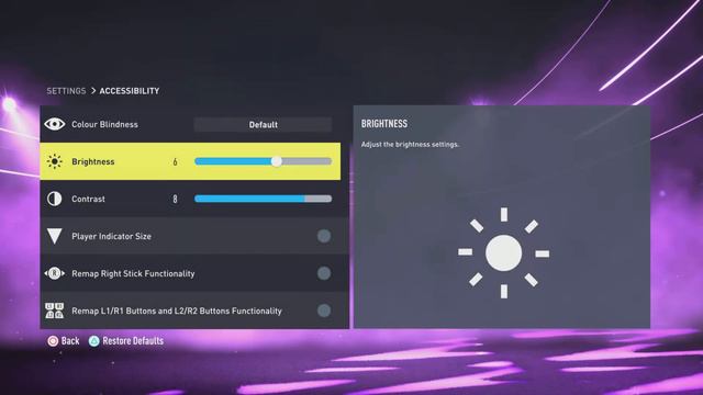 HOW TO TURN ON COLOUR BLIND/VISUAL SETTINGS (FIFA 22) смотреть онлайн