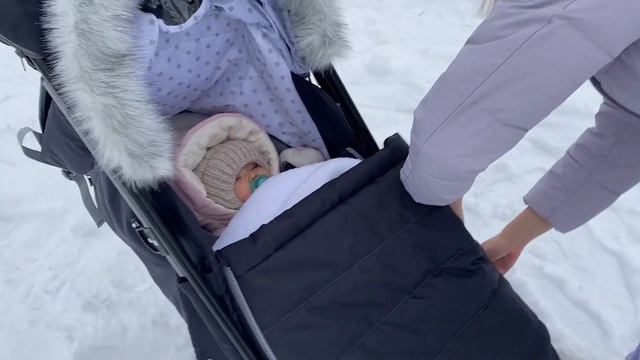 Обзор на детские недорогие санки-коляска Nika Ника-детям 7-5 SK от 3-х месяцев и до 3-х лет. смотреть онлайн