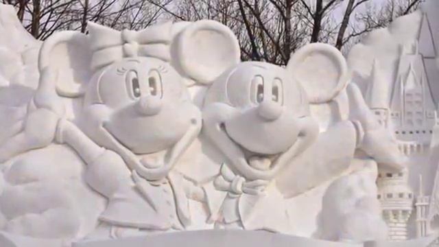 Снежный фестиваль в Саппоро, Япония.( смотреть онлайн