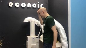 Маникюрная вытяжка против овощей || Econair