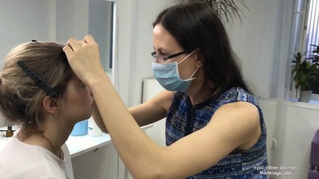 Курс мастер бровист, окрашивание хной, коррекция,архитектура бровей,обучение,моделирование Art Imag смотреть онлайн