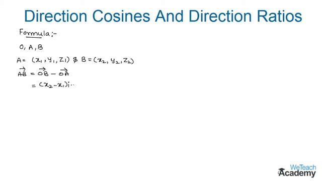 020-Introduction To Direction Ratios And Direction Cosines ⧸ Vector Algebra ⧸ Maths Algebra