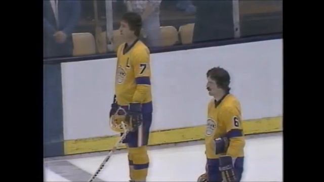 National Anthems LA Kings vs. Detroit Red Wings 1980 Joey English and different organist смотреть онлайн