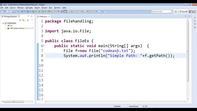 getAbsolutePath() method in java | How to get absolute path in java | What is absolute path in Java