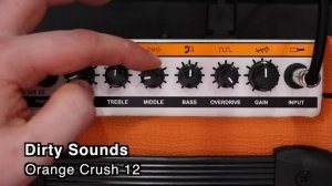 BEGINNER Amp Shootout - Marshall MG10 VS Fender Frontman 10G VS Orange Crush 12 VS Vox Pathfinder 1