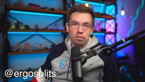 Самая эргономичная клавиатура. Charybdis с трэкболом.