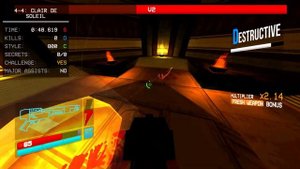 Ultrakill V2 second fight boss P Rank on Violent