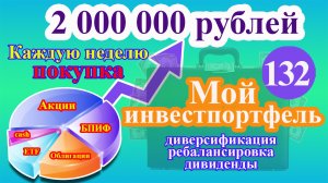 Мой инвестиционный портфель. Выпуск 132