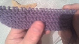 Научимся вязать два вида ПЛАТОЧНУЮ ВЯЗКУ спицами